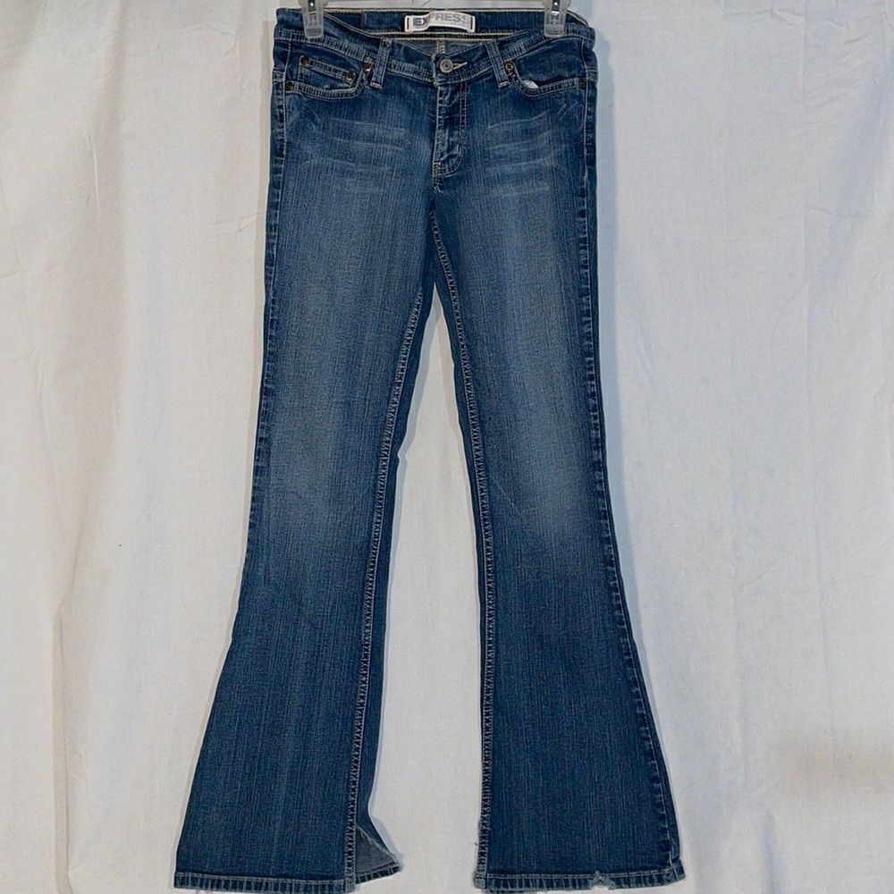 Express Women's Boot Cut Jeans - Blue